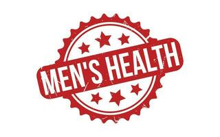 Mens Health Rubber Stamp Seal Vector