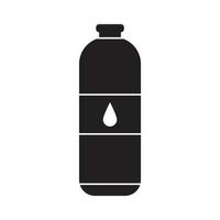 agua botella icono vector