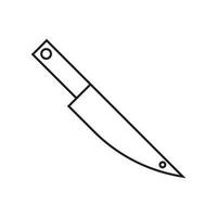 cuchillo icono vector