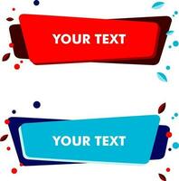 Added text template unique style vector