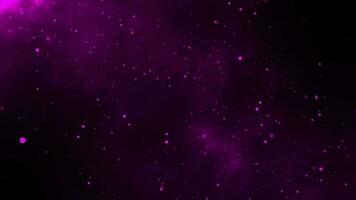 violet particules avec violet poussière Contexte video