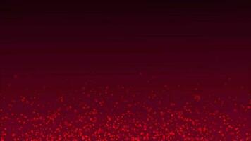 Animated pink  color emitting dust particles background video