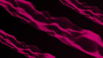 Dark pink color blurry and diagonal wavy pattern background video