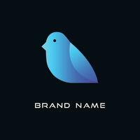 Bird logo design vector