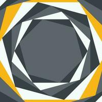 Hexagonal overlapping background. Geometric background. vector