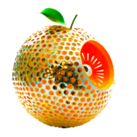 Fruta decoración png ai generativo