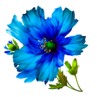 delicado flor png ai generativo