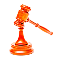 Wooden Judge gavel png