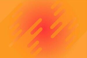 orange fluid abstract background design vector