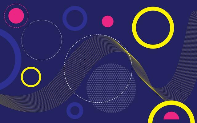 abstract background with geometric shapes