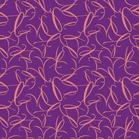 Seamless background designs Textile design Damask woman pattern for brazier.eps vector