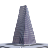 3D illustration of Building in concept png