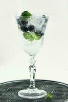 Lime Blueberry Carbonate Soda Water photo