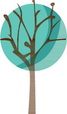 Isolated Tree Icon.