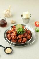 Yangnyeom Chicken with Sesame Seed photo