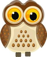 Illustration of an owl. vector