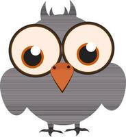 Illustration of an owl. vector