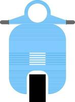 Vector flat illustration of a Scooter.