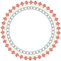 Ornamental frame design. vector