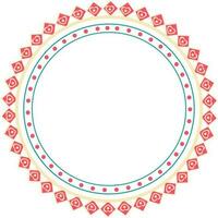 Ornamental frame design. vector