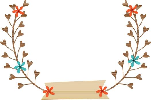 Creative hand drawn elements design. vector