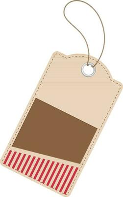 Price tag or label design.