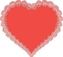 floral diseño Boda corazón invitación para bodas vector