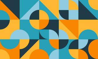 Geometric Shapes Background. Minimalist Colorful Geometric Shapes vector