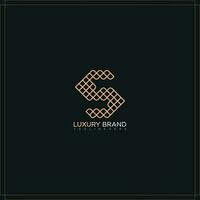 Vector letter S logo concept for your luxury brand