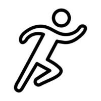 Running Icon Design vector