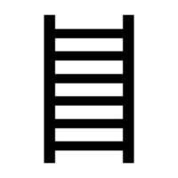 Stepladder Glyph Icon Design vector