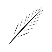 wheat icon vector