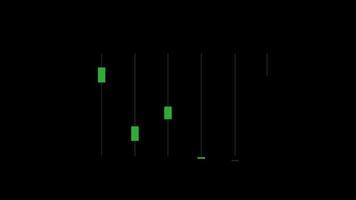 Moving bars Audio Equalizer Infographic Data report bar graph loop Animation video transparent background with alpha channel.