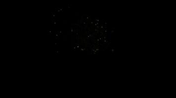 magi gnistra partikel glitter spår slinga animering video transparent bakgrund med alfa kanal