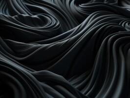 Black abstract background luxury cloth elegant fabric for background created with technology. photo