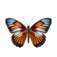 Schmetterling isoliert auf Hintergrund mit generativ ai png