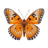 borboleta isolado em fundo com generativo ai png