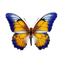 Schmetterling isoliert auf Hintergrund mit generativ ai png