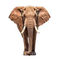 Elefant isoliert auf Hintergrund mit generativ ai png