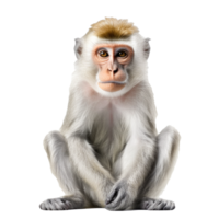 macaco isolado em fundo com generativo ai png