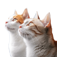 cat isolated on background with png