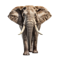 Elefant isoliert auf Hintergrund mit generativ ai png