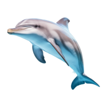 delfino isolato su sfondo con generativo ai png