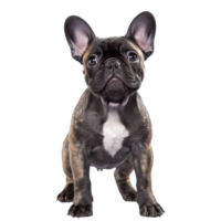 french bulldog isolated on background with png