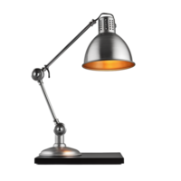 lampa för skrivbord isolerat på bakgrund med generativ ai png