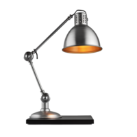 lampe pour bureau isolé sur Contexte avec génératif ai png