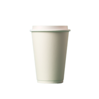 papier café des tasses isolé sur Contexte avec génératif ai png