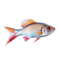 tropical pescado aislado en antecedentes con generativo ai png