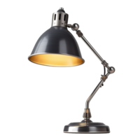 Lampe zum Schreibtisch isoliert auf Hintergrund mit generativ ai png