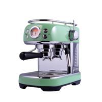 Kaffee Maschine isoliert auf Hintergrund mit generativ ai png